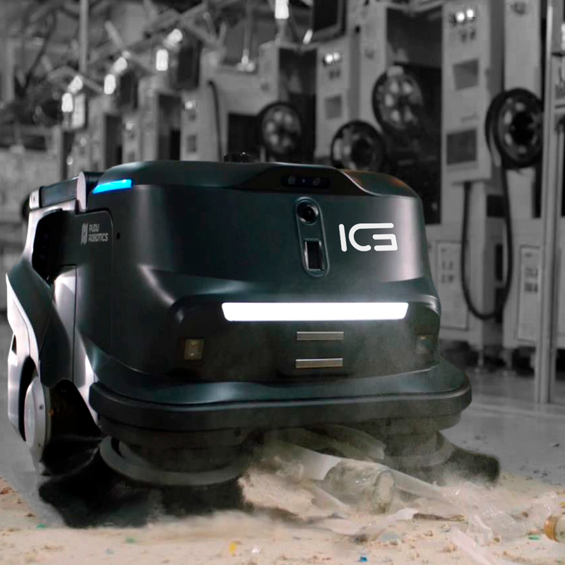 MT1 AI-powered Robotic Sweeper