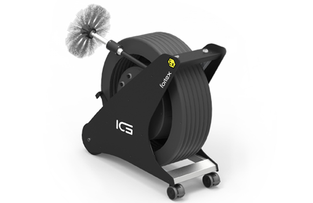 FORTEX Pneumatic Brushing Equipment for Ducts in ATEX Zones
