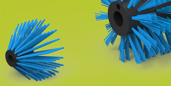BROSSES DE NETTOYAGE CARROUSEL INDUSTRIEL